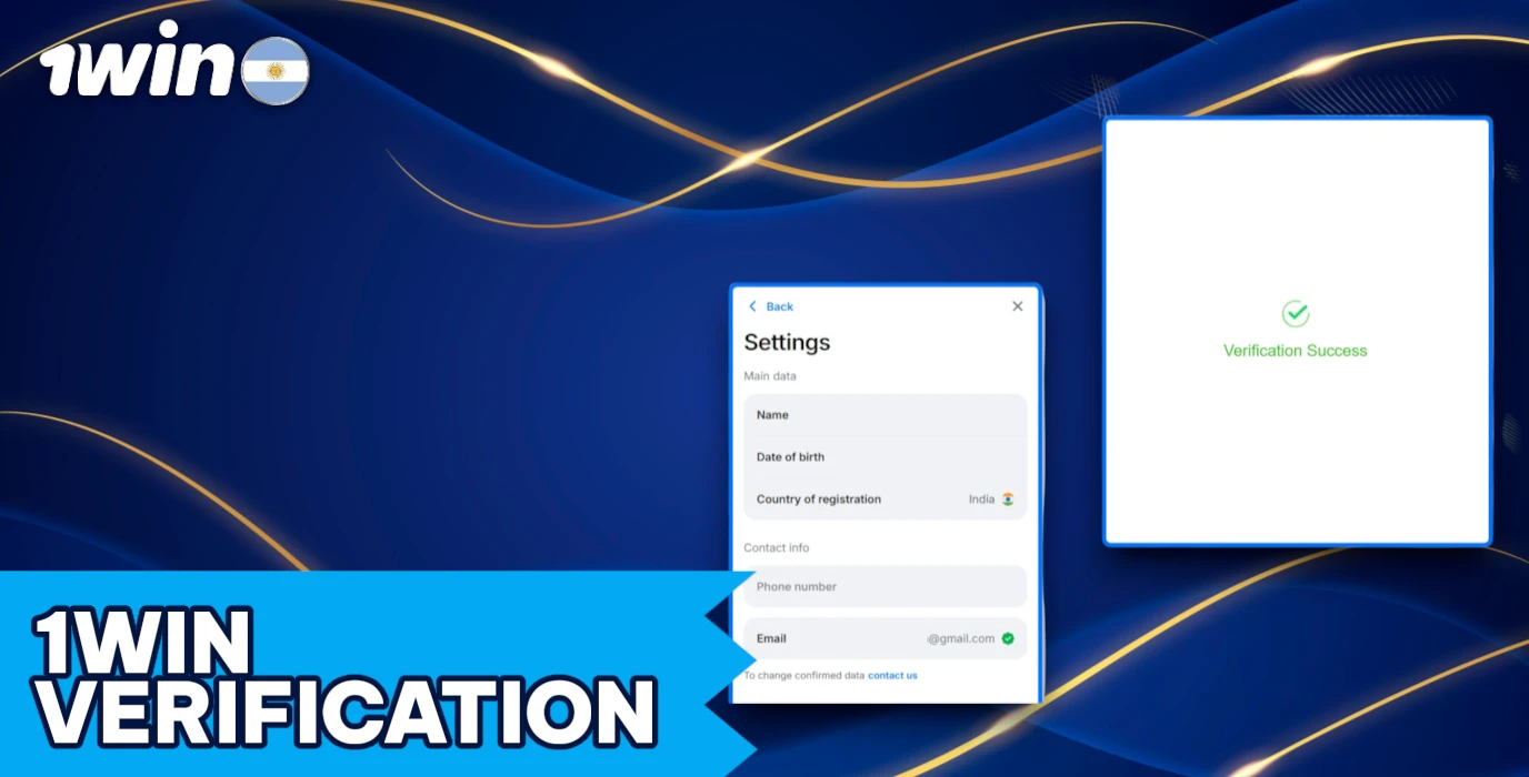 1win Argentina Verificación