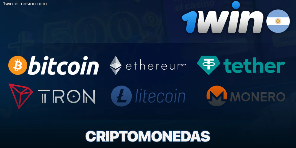 Criptomoneda de 1Win para argentinos