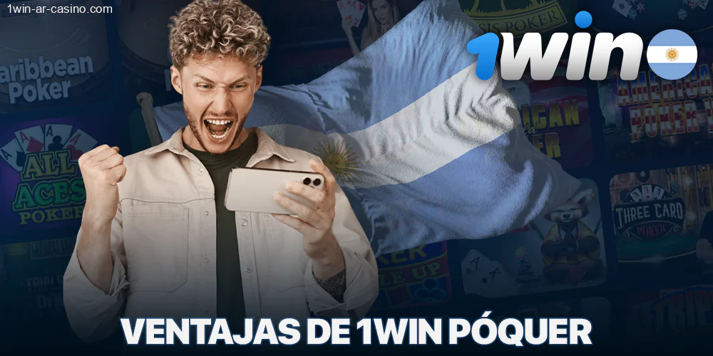 Beneficios de jugar al póquer en 1Win