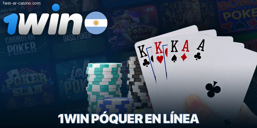 Póquer en línea en el casino 1win