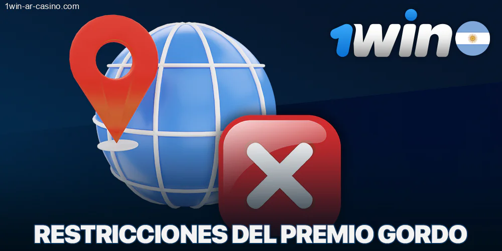 Restricciones del premio mayor en 1Win