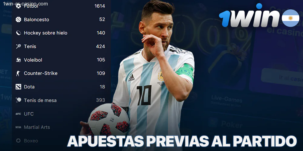 1Win Apuestas deportivas para argentinos