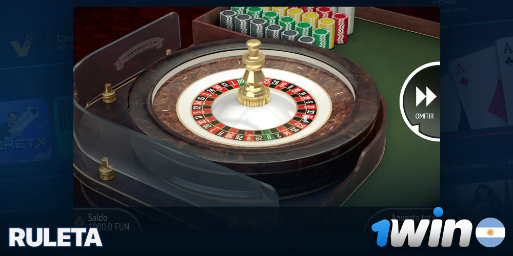 Juega a las Ruleta en 1Win Casino