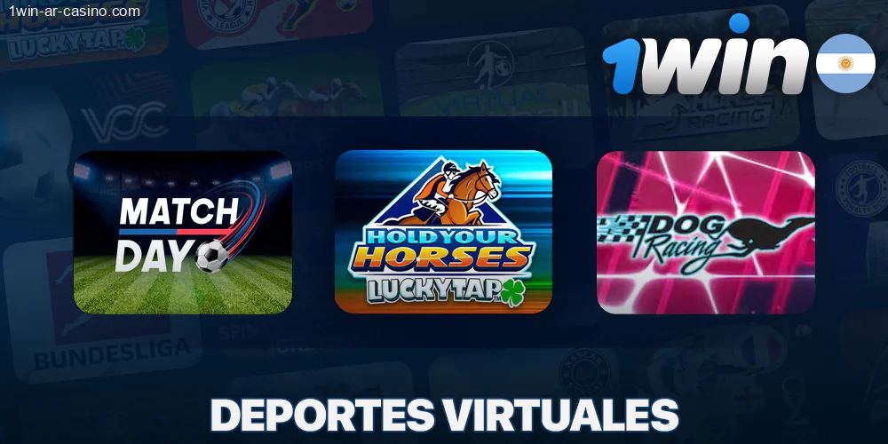 Apostar en deportes virtuales en 1Win